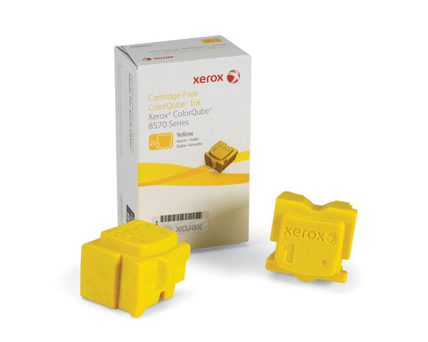 2 Yellow Xerox® ColorQube 8570/8580 108R00933