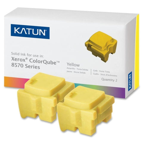 2 Yellow Katun® ColorQube 8570/8580 108R00933