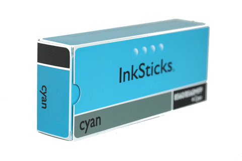 3 Cyan Inksticks® Premium Compatible Ink to replace Xerox 108R00605