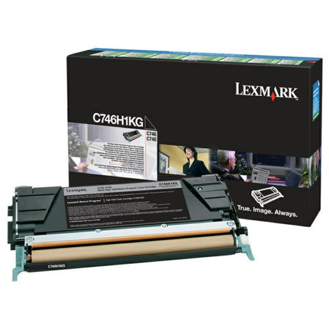 Lexmark C746H1KG Black Toner (12,000 Pages)