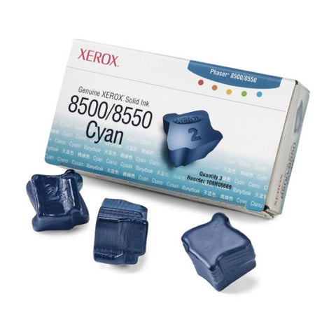 Xerox® Phaser 8500 Cyan x 3 - 108R00669