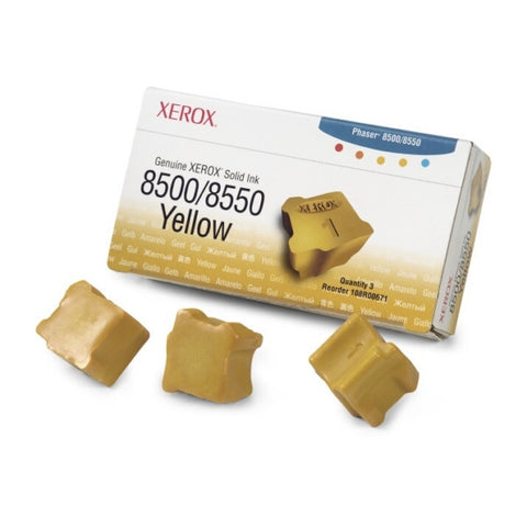 Xerox® Phaser 8500 Yellow x 3 - 108R00671