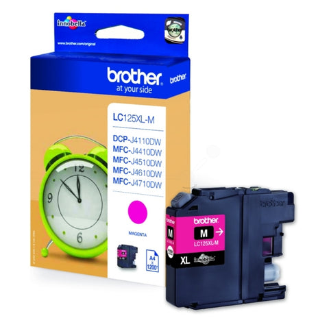 Brother LC125XLM Magenta (1,200 Pages)